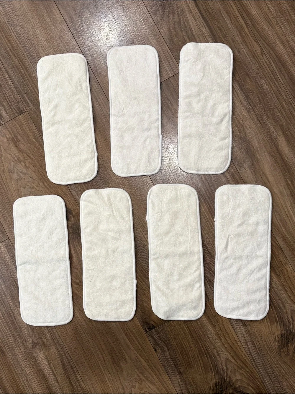 Nora’s Nursery Reusable Cloth Diaper Bundle – 7 Diapers + Inserts & Wet Bag